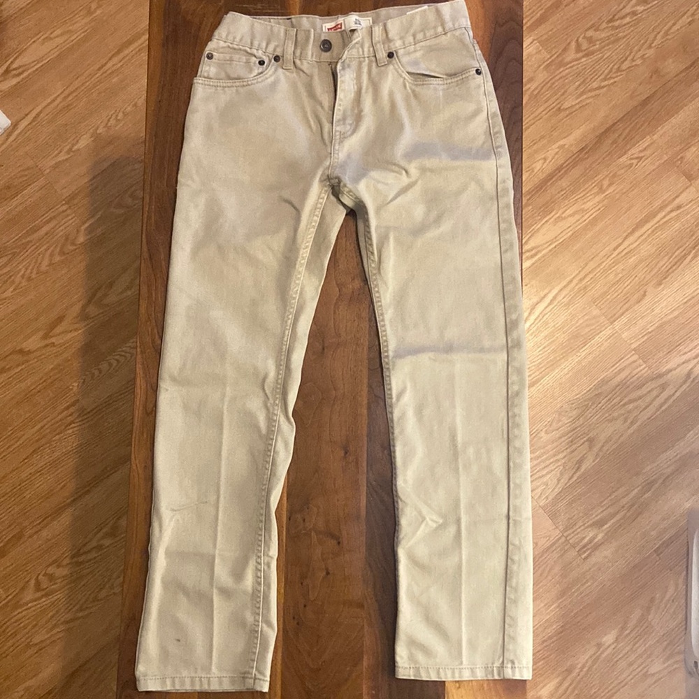 Levi 511 slim khaki jeans